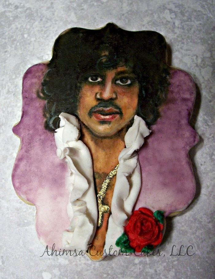 Prince Tribute cookie 
