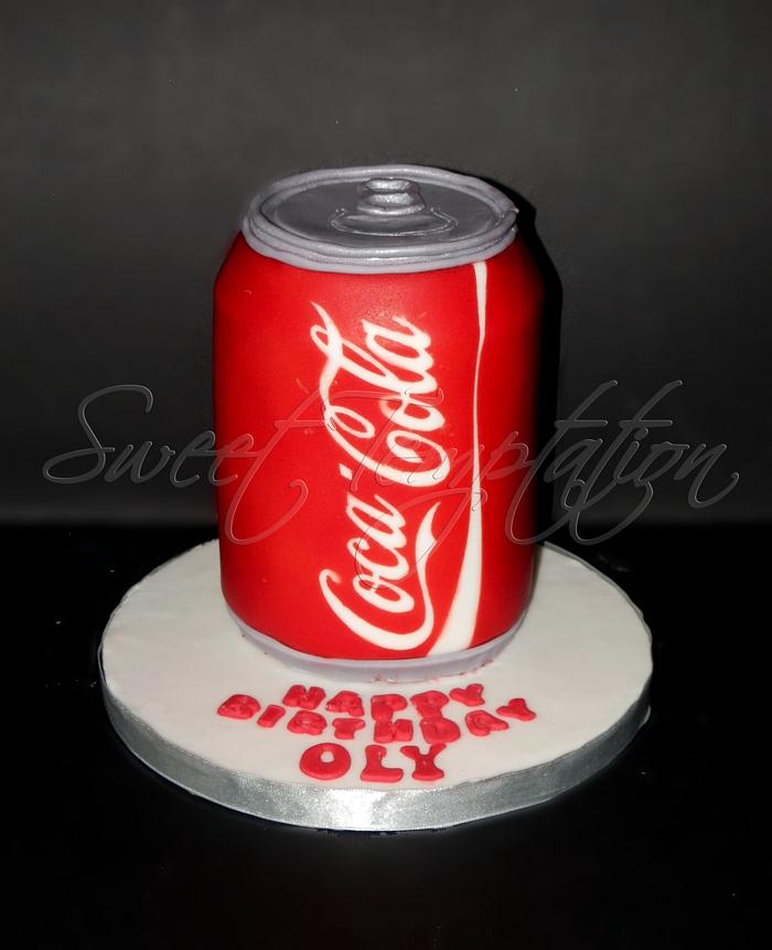 Coca-Cola Can Cake