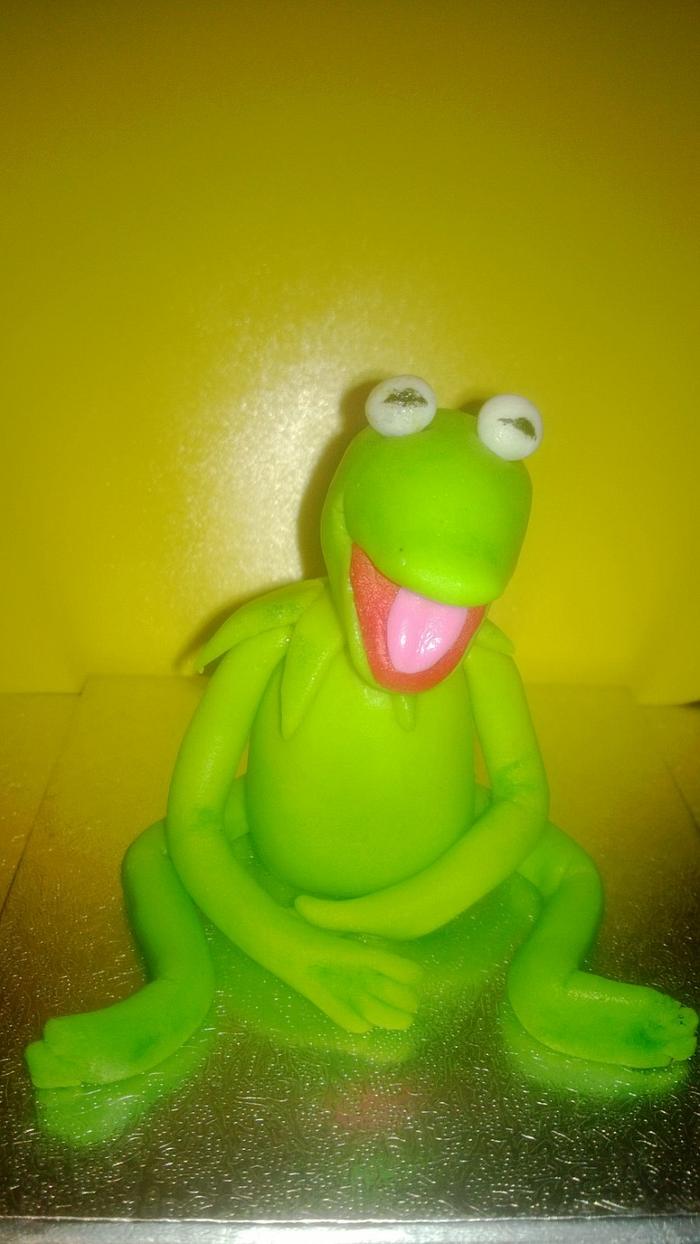 Kermit the Frog Cake Topper 