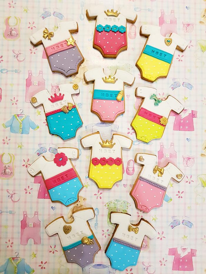 Baby shower cookies by DI ART 