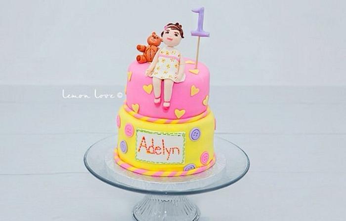 Birthday girl cake!