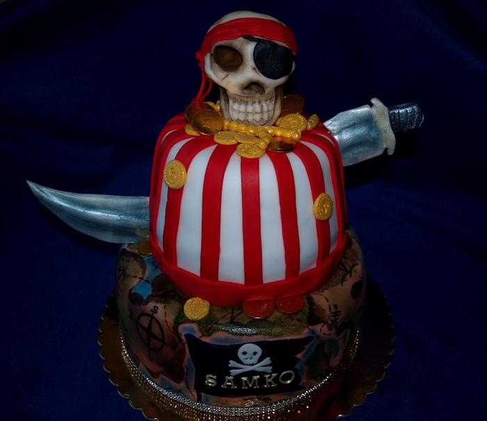 pirates cake