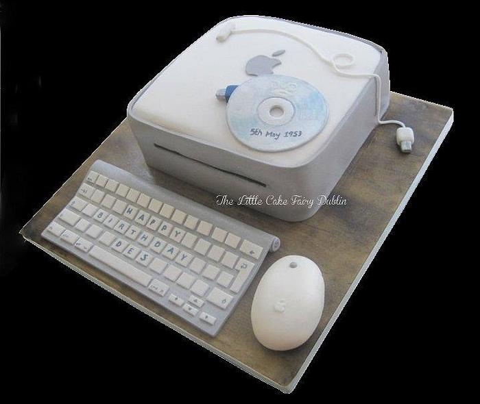 Apple Mac Mini cake