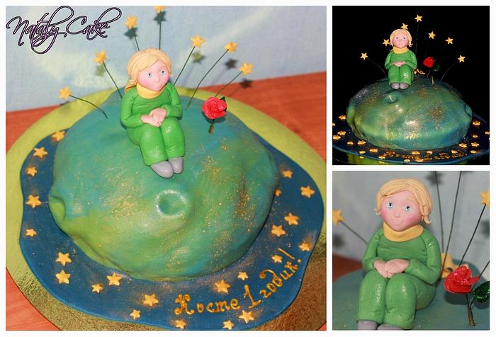 Cake based on the book "The Little Prince"