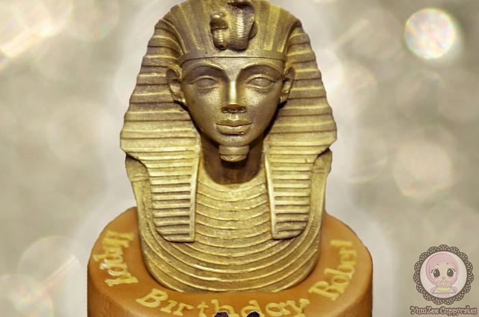 Egypt theme cake