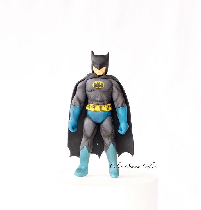 Sugar Batman Cake topper 