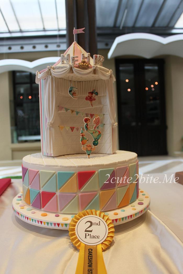 "Circus" Cake Show İstanbul 2015-Celebration Cake Entry