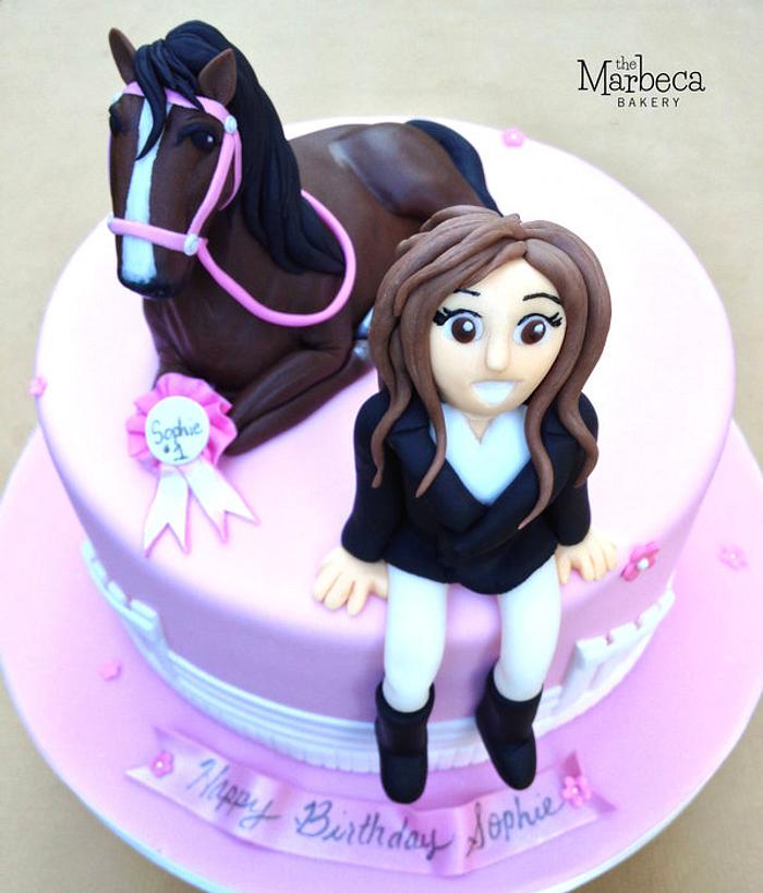 Equestrian Cake 
