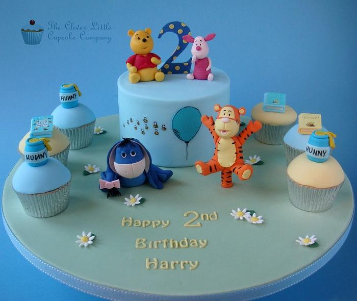 Winnie the Pooh and Friends Cake (version 2)!