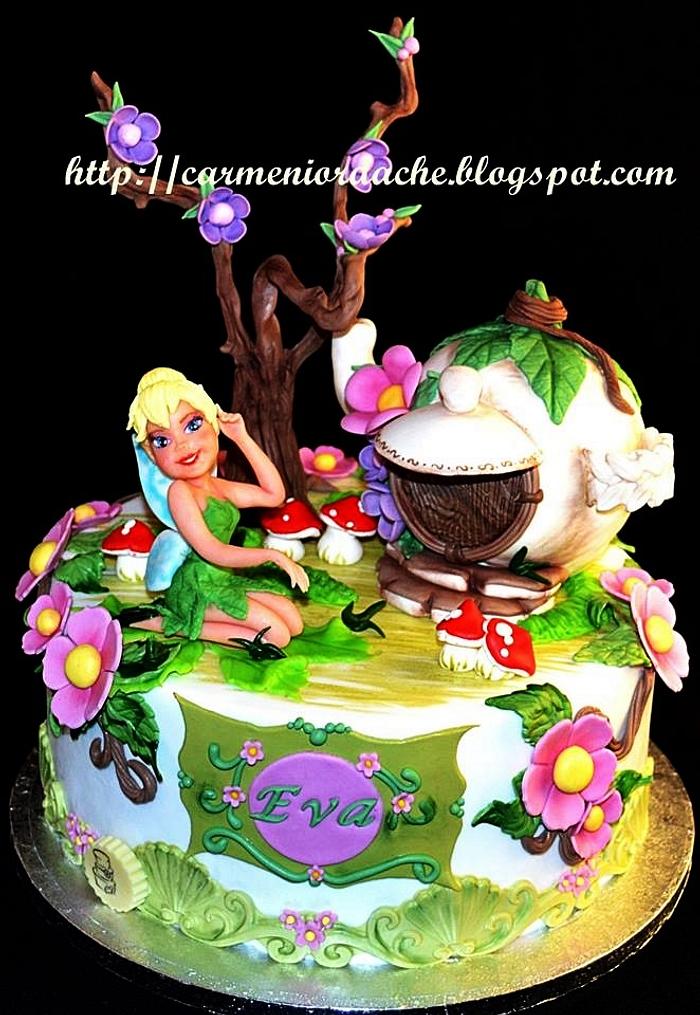 Tinkerbell cake