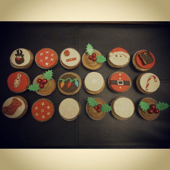 Christmas Cupcakes :) #1