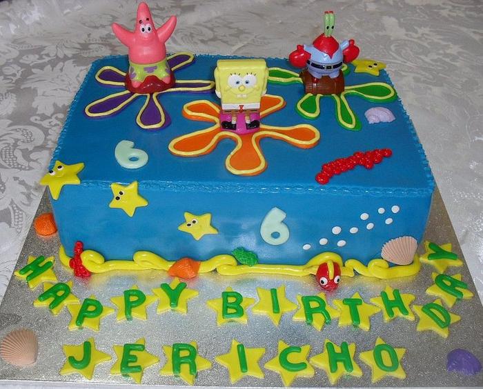 Spongebob Squarepants 'Under the Sea' Theme Cake