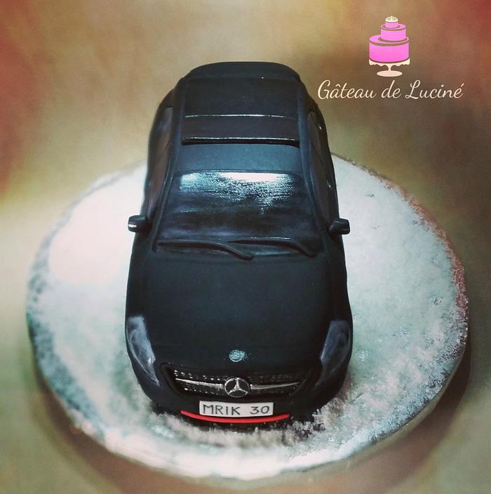 Mercedes-Benz 3D cake