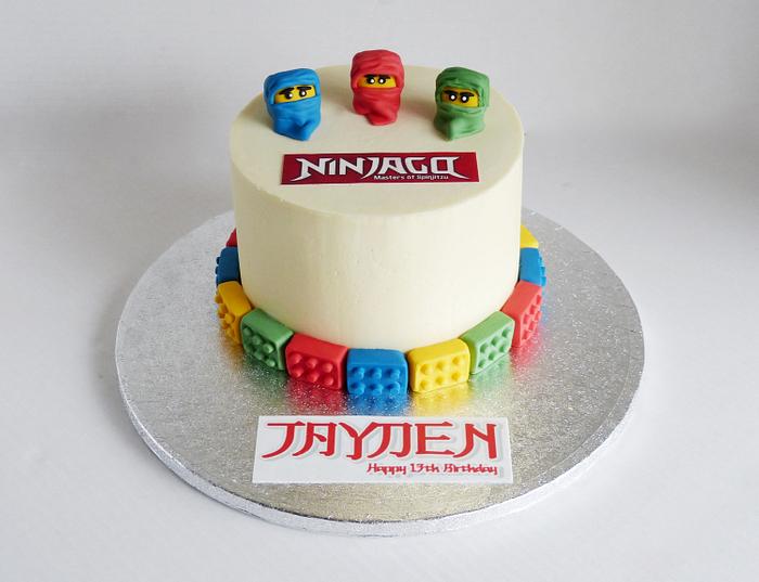 Lego Ninjago cake