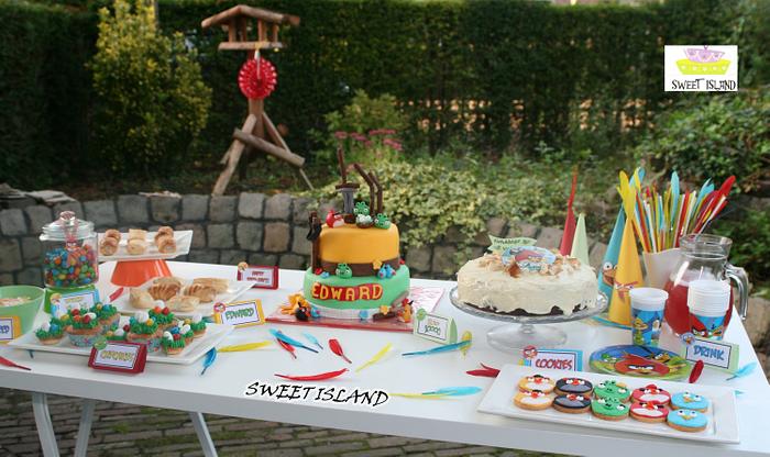 Angry birds Dessert Table