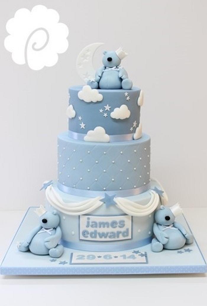 Blue Bear Cake — Bel Bear Bakes