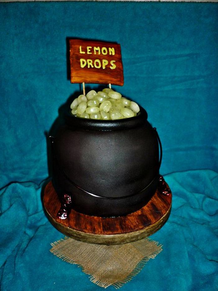 Lemon drops cauldron