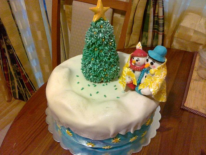 Sad Christmas Cake
