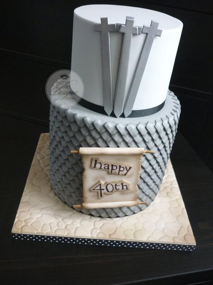 Game of Thrones birthday cake