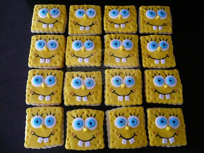 spongbob cookies
