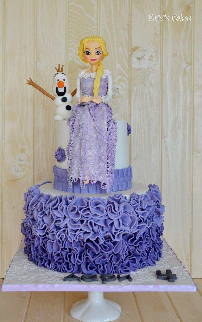 Cake Frozen, Elsa