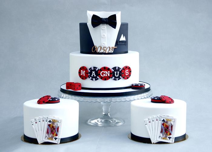 Bond themed cakes