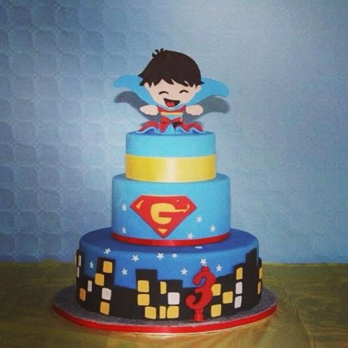 Superman Gabry Cake