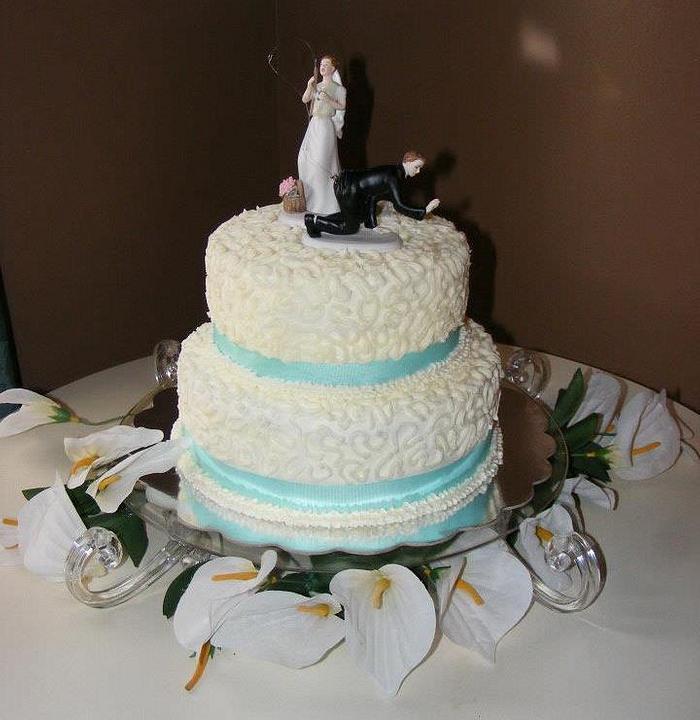 great catch wedding cake
