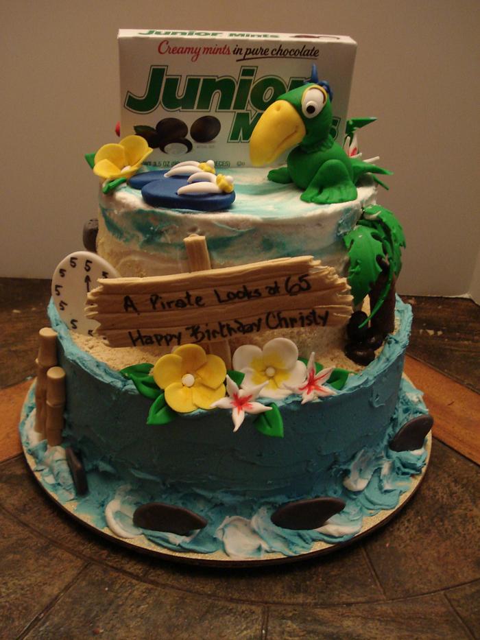 Jimmy Buffett Birthday Cake
