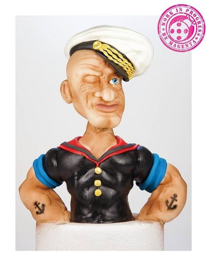 Another step of Popeye's Cake!