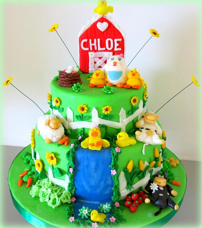 Chloe's farm cake