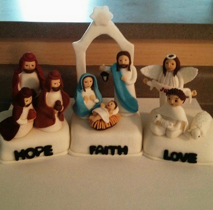 Nativityscene cake