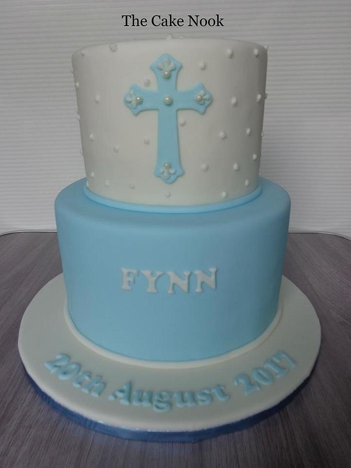 Christening cake.