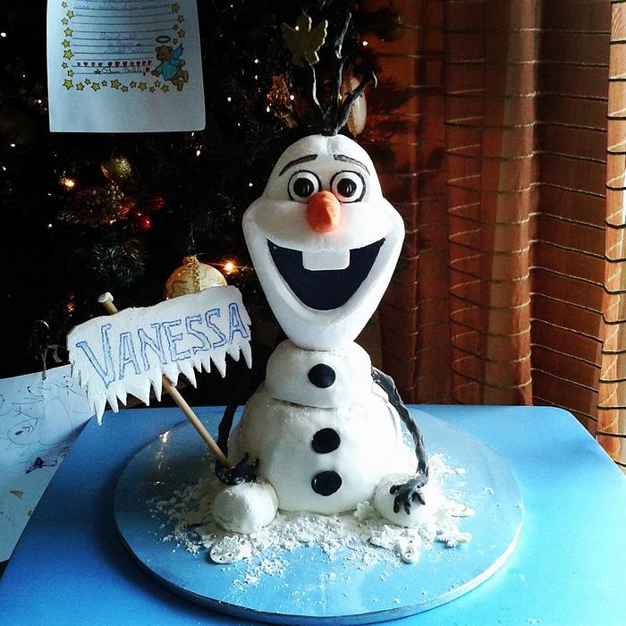 Cake Olaf
