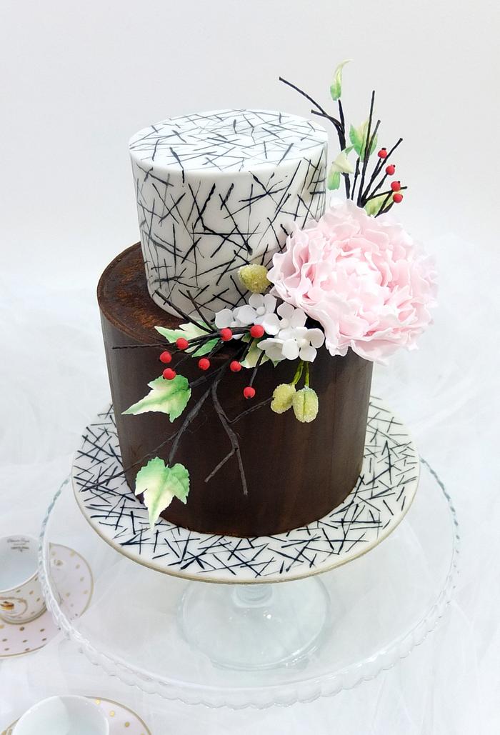 Simple birthday cake :)