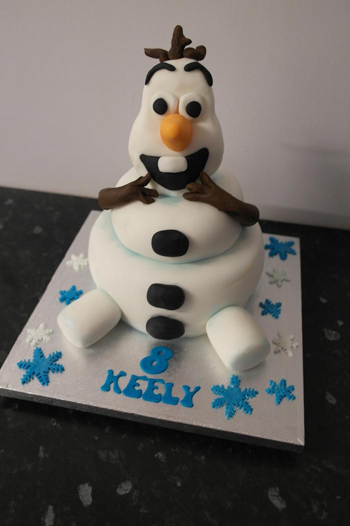 A Happy Snowman, Olaf!