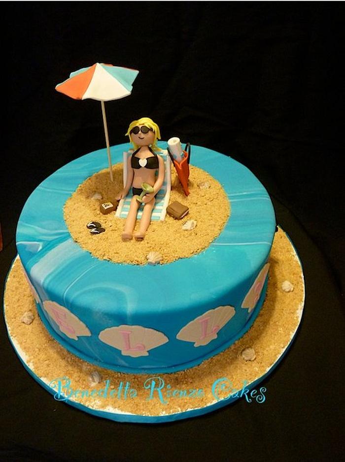 Jersey Girl Beach Cake