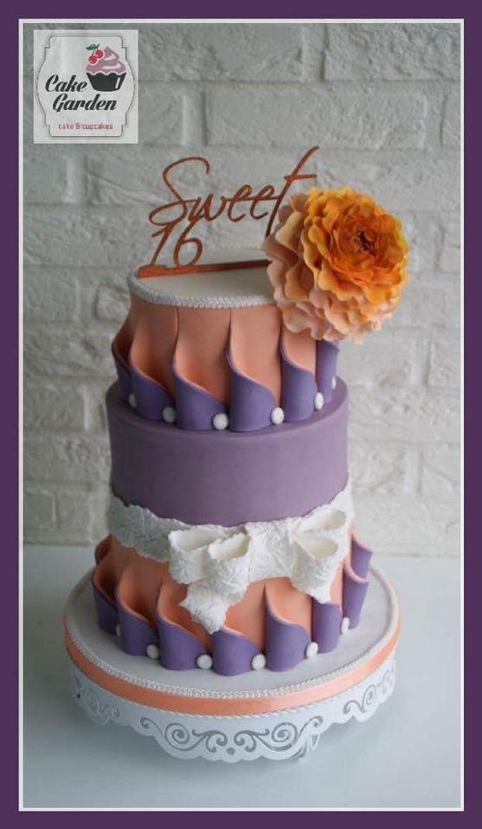Sweet Sixteen Cake