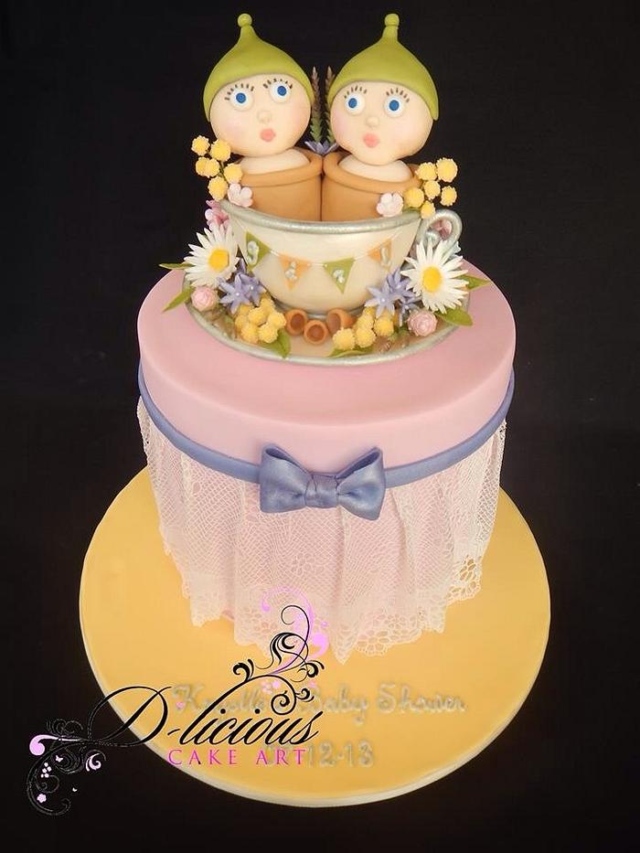 Snugglepot & Cuddlepie Themed Baby Shower Cake