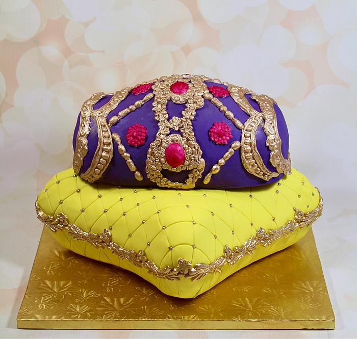 Dhol pillow cake 