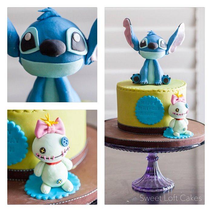 Stitch & Scrump Birthday Cake