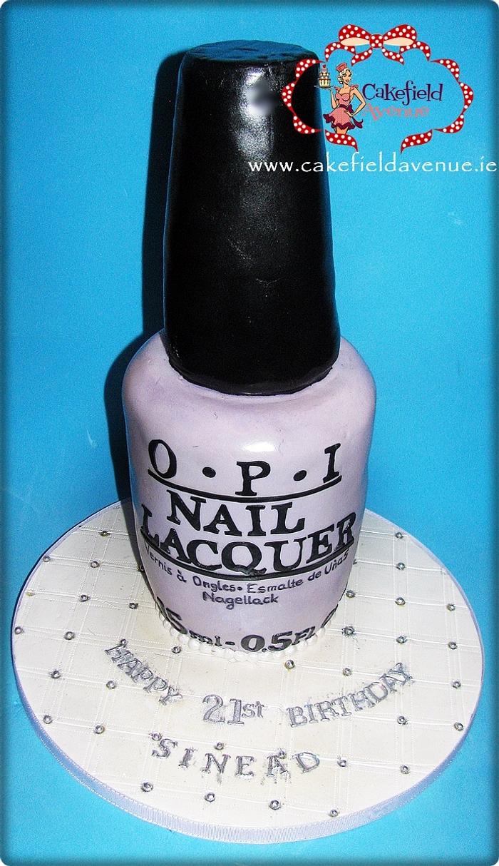 OPI NAIL LACQUER BOTTLE CAKE