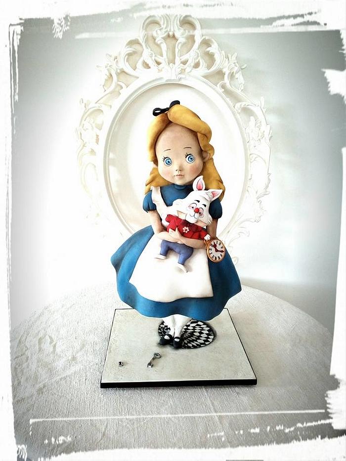 My Alice baby sculpted cake