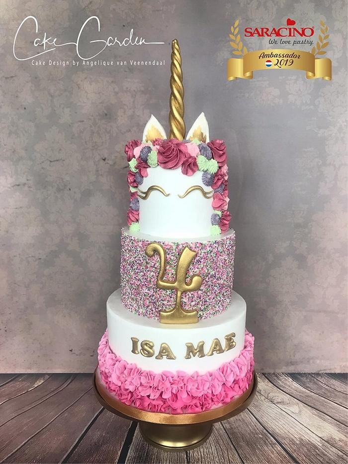 Unicorn cake, smash cake & cupcakes