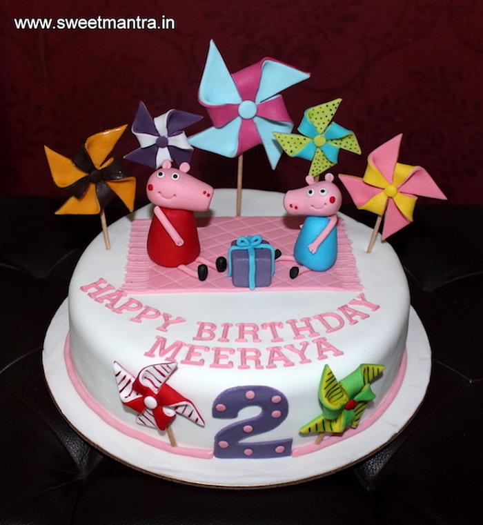 Peppa Pig cake