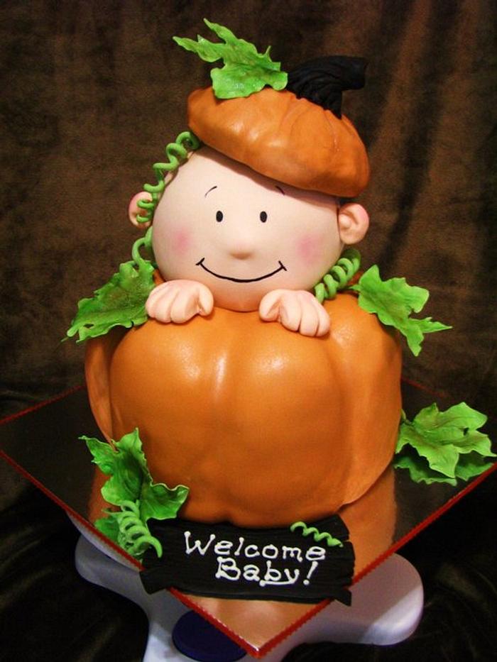 Pumpkin Baby Cake