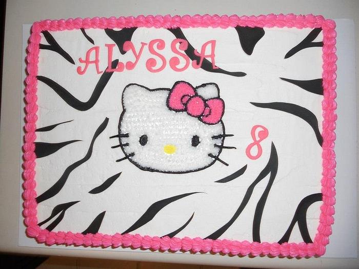 Pink Hello Kitty Birthday Cake | Hello Kitty dream cake made… | Flickr