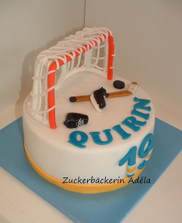 Eishockey cake