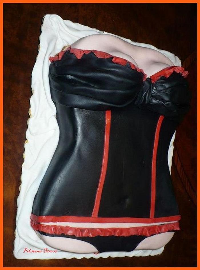 Lingerie cake