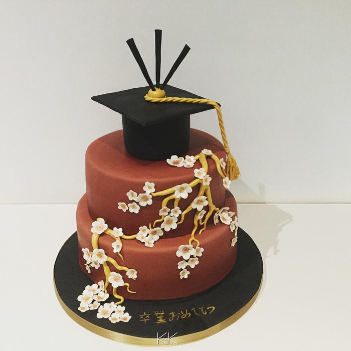 Japanese graduation cake 